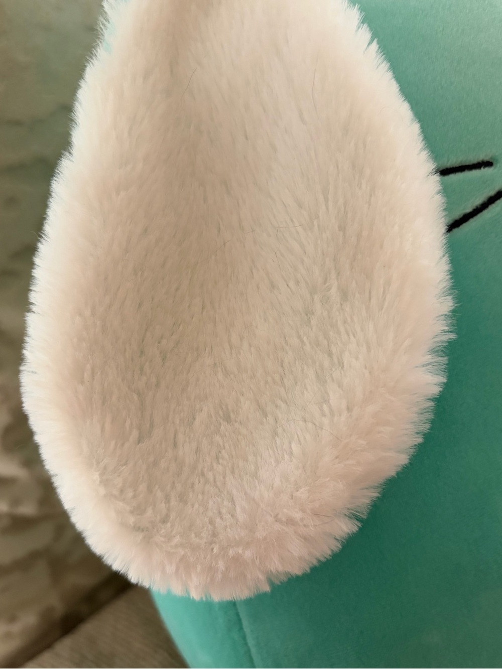 Squishmallows 12” Sammy Mint Bunny Rabbit with Fuzzy Tummy Ears NWT - Picture 5 of 8